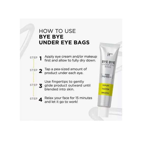 Set of 2 IT Cosmetics Bye Bye Under Eye Bags Cream - Picture 5 of 6
